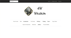 Desktop Screenshot of 4wwestern.com