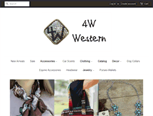 Tablet Screenshot of 4wwestern.com